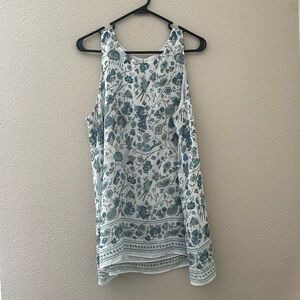 Max Studio Sheer floral top size XL